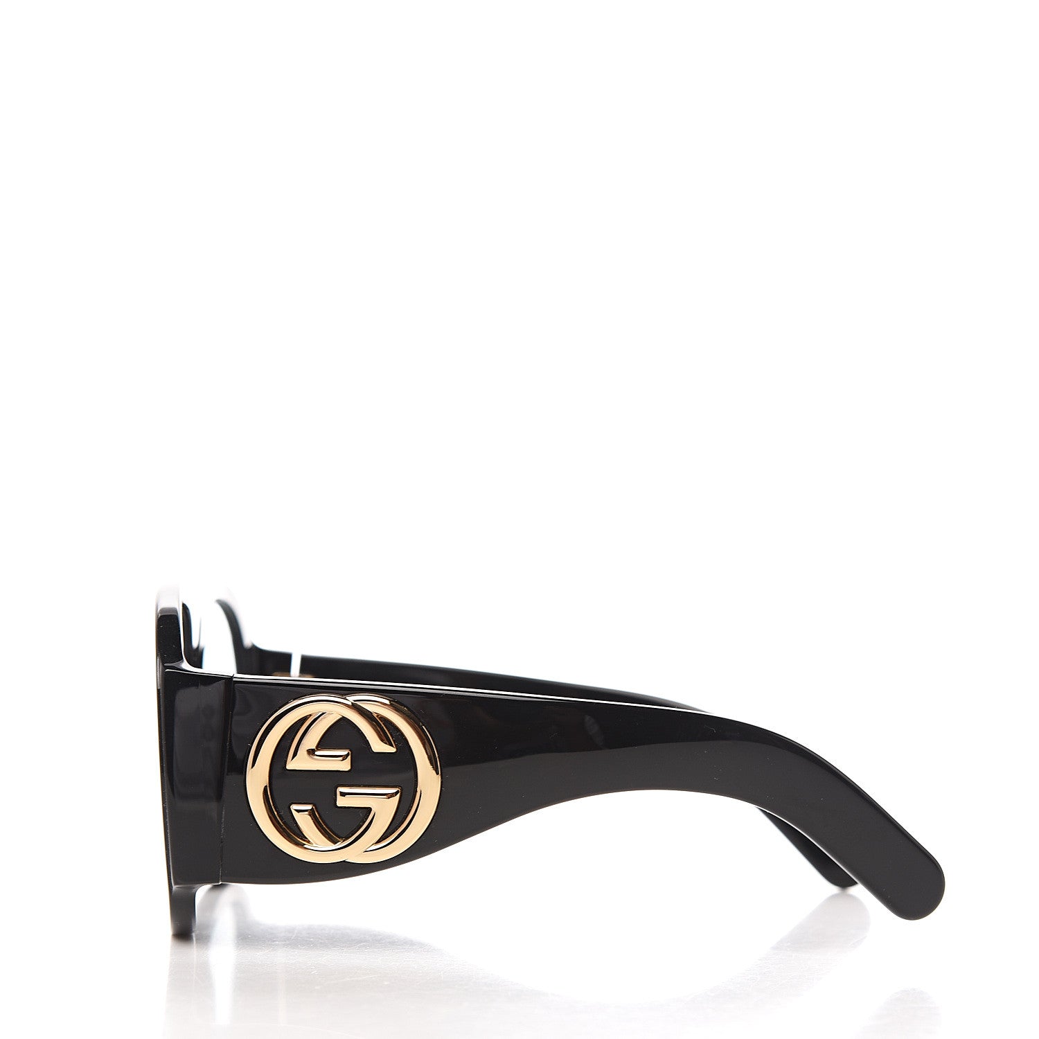 Gucci Oversized Aviator Sunglasses GG0152S Black 3 of 7