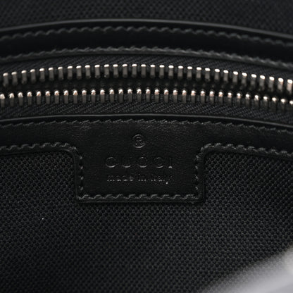 Gucci Soft GG Supreme Monogram Web Belt Bag Black Grey 6 of 10