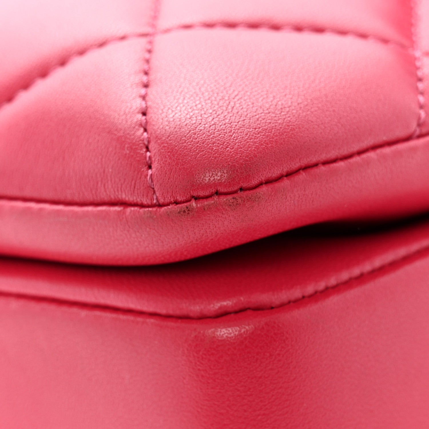 Chanel Lambskin Quilted Small Trendy CC Flap Dual Handle Bag Dark Pink 12 of 17