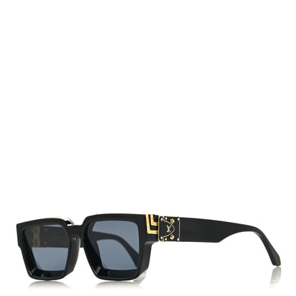 Louis Vuitton Acetate 1.1 Millionaires Sunglasses Z1165E Black 1 of 8