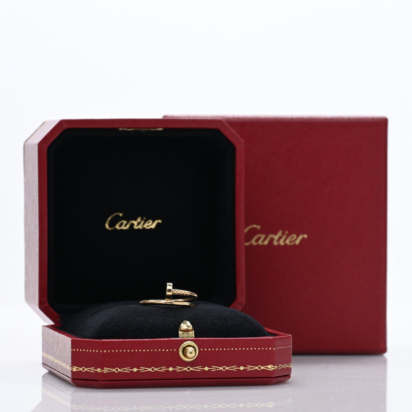 18K Yellow Gold Small Juste Un Clou Ring 50 5.25