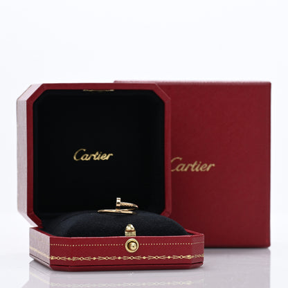 Cartier 18K Yellow Gold Small Juste Un Clou Ring 50 5.25 5 of 5