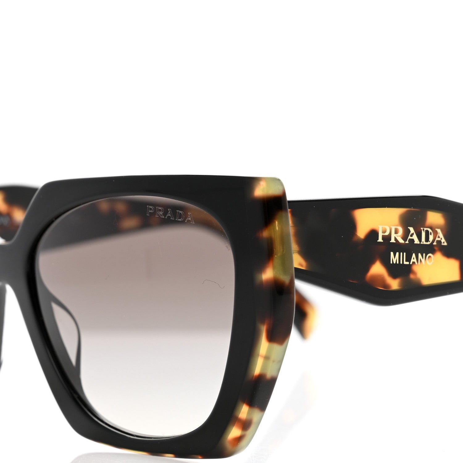 Prada Acetate Sunglasses SPR 15W Tortoise 7 of 8