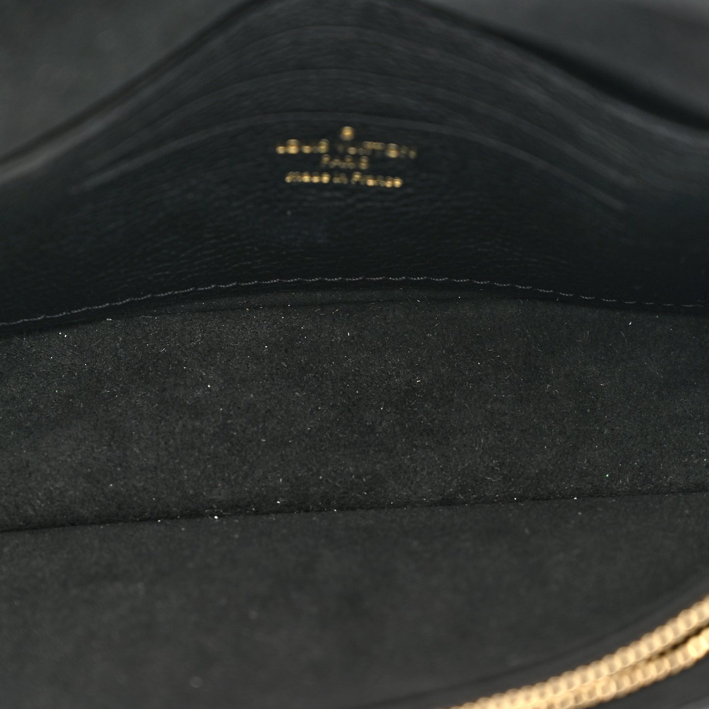 Empreinte Monogram Giant Ivy Wallet On Chain Black
