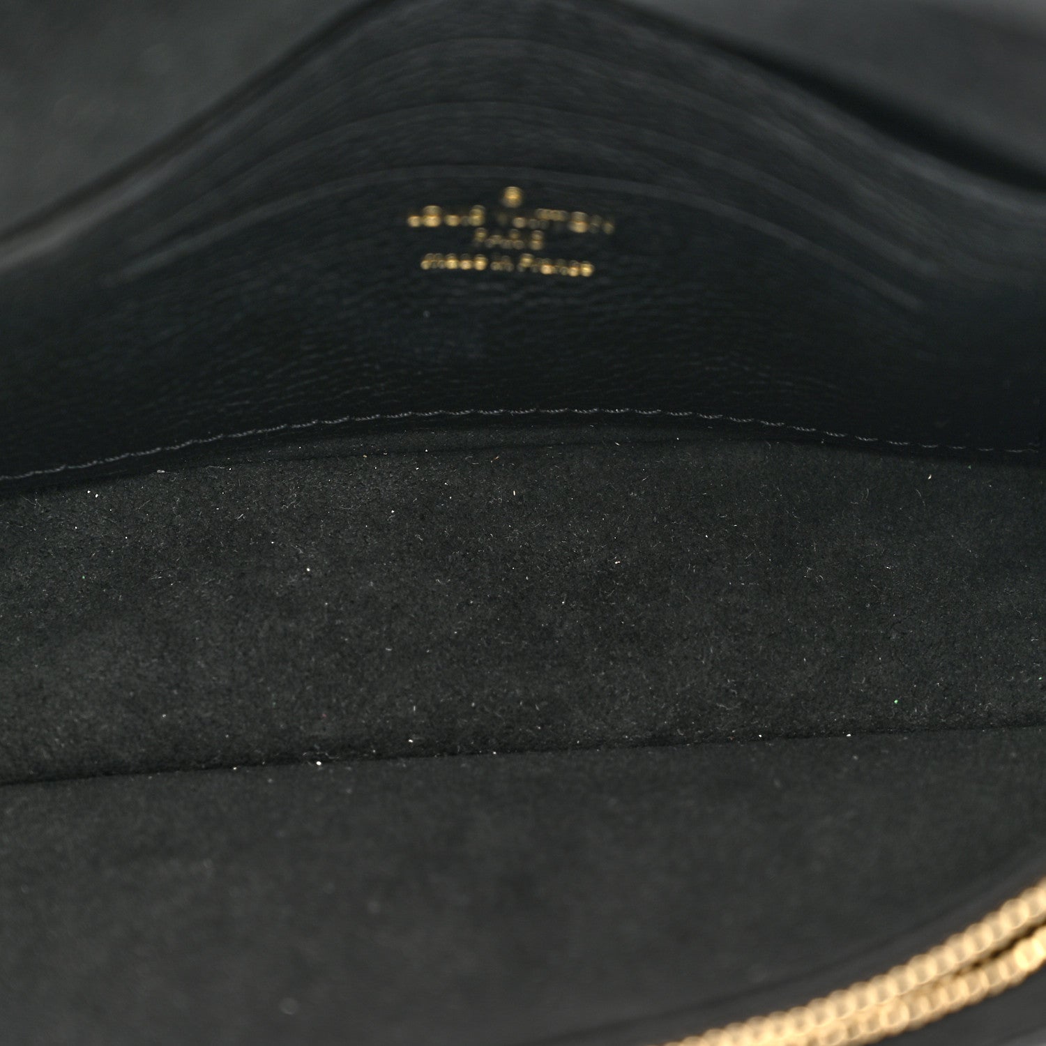 Louis Vuitton Empreinte Monogram Giant Ivy Wallet On Chain Black 5 of 9