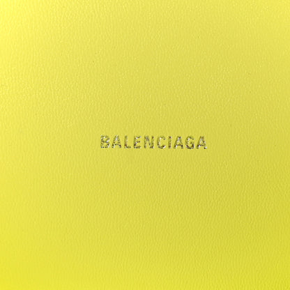 Balenciaga Shiny Box Calfskin Hourglass Top Handle Bag XS Lime 6 of 9