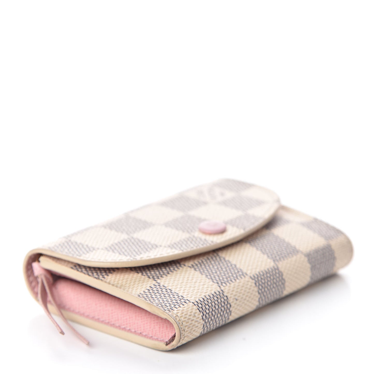 Damier Azur Rosalie Coin Purse Rose Ballerine