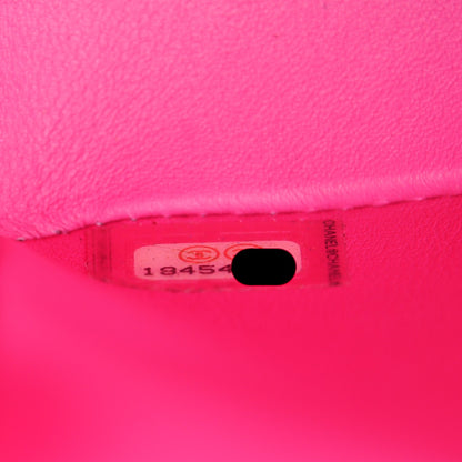 Chanel Matte Alligator Jumbo Double Flap Pink 8 of 12