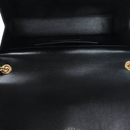 Saint Laurent Suede Medium Classic Monogram Kate Tassel Satchel Black 5 of 6
