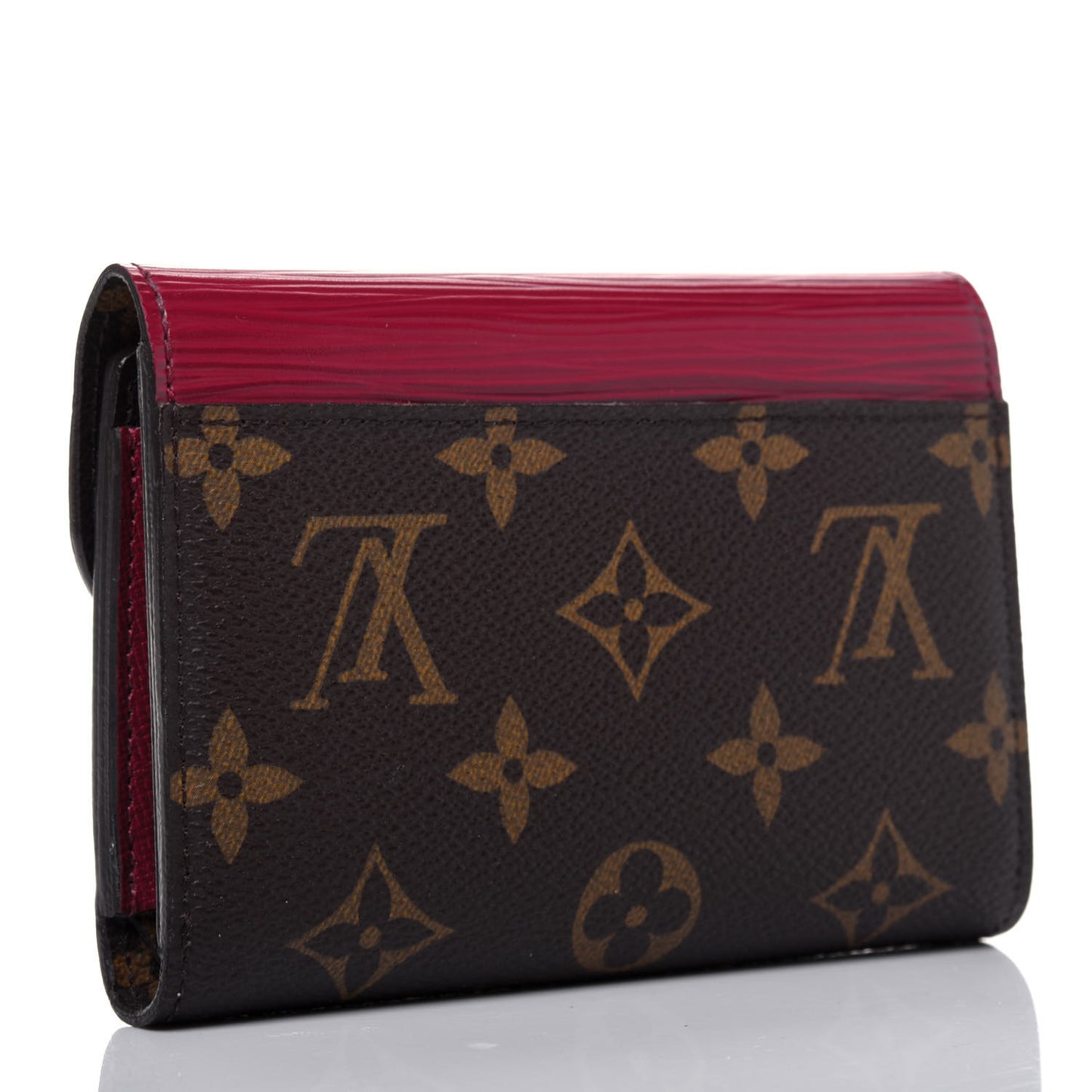 Epi Monogram Marie-Lou Compact Wallet Fuchsia