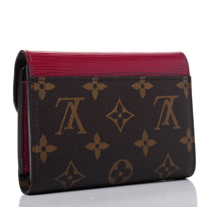 Louis Vuitton Epi Monogram Marie-Lou Compact Wallet Fuchsia 3 of 14