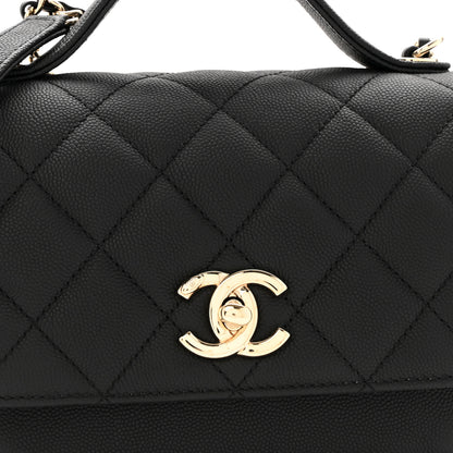 Chanel Caviar Quilted Small Business Affinity Flap Black 8 of 10