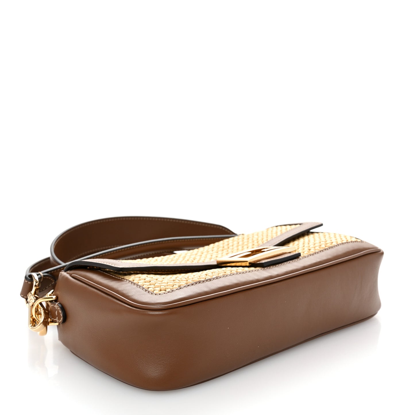 Macrame Crochet Baguette Natural Gianduia