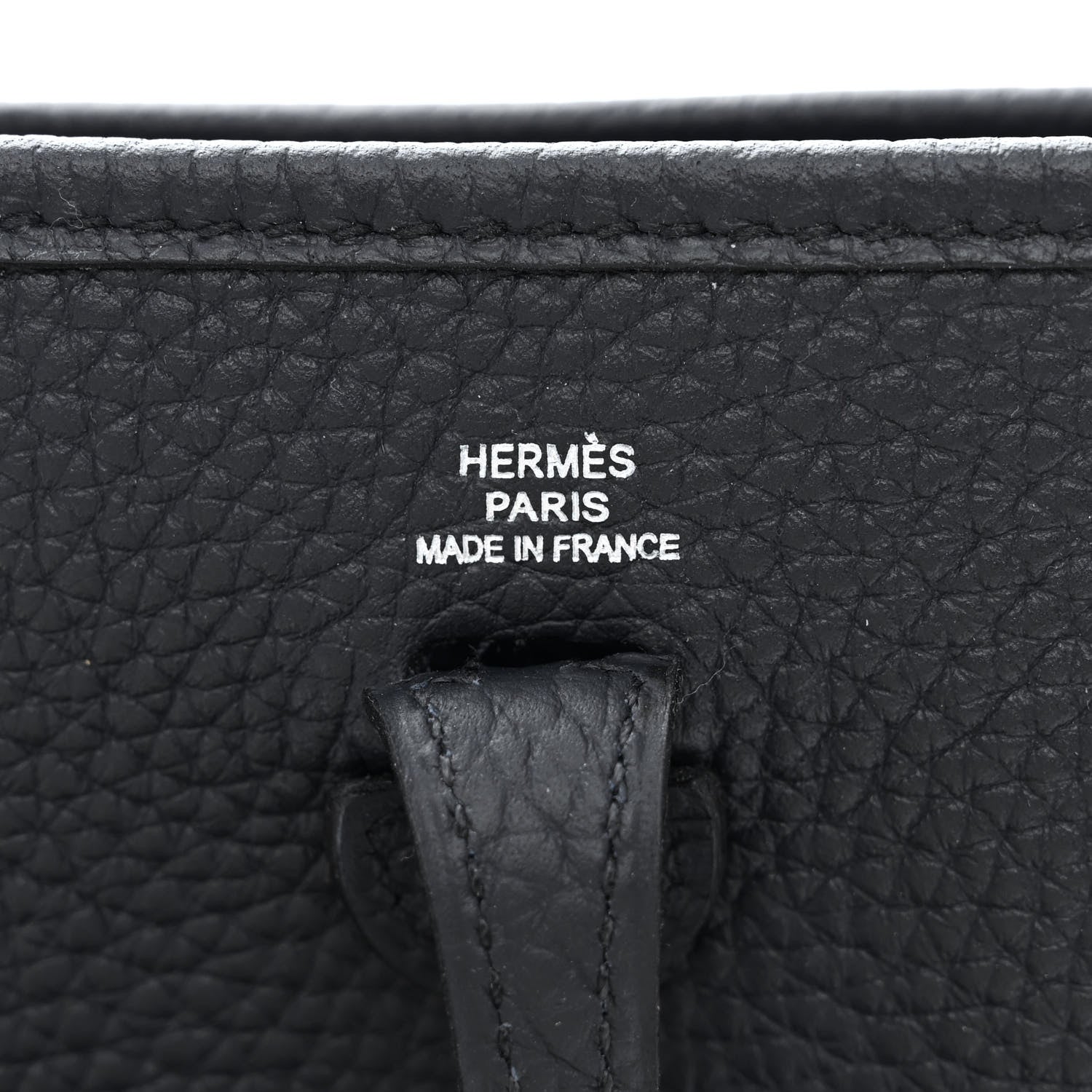 Hermes Taurillon Clemence Amazone Evelyne TPM Bleu Obscur Ultraviolet 6 of 10