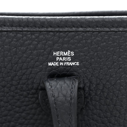 Hermes Taurillon Clemence Amazone Evelyne TPM Bleu Obscur Ultraviolet 6 of 10