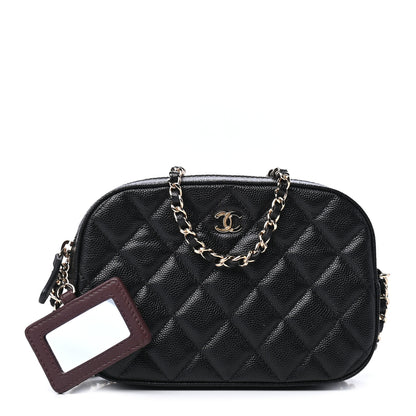 Chanel Caviar Quilted Vanity With Chain Black 1 of 7