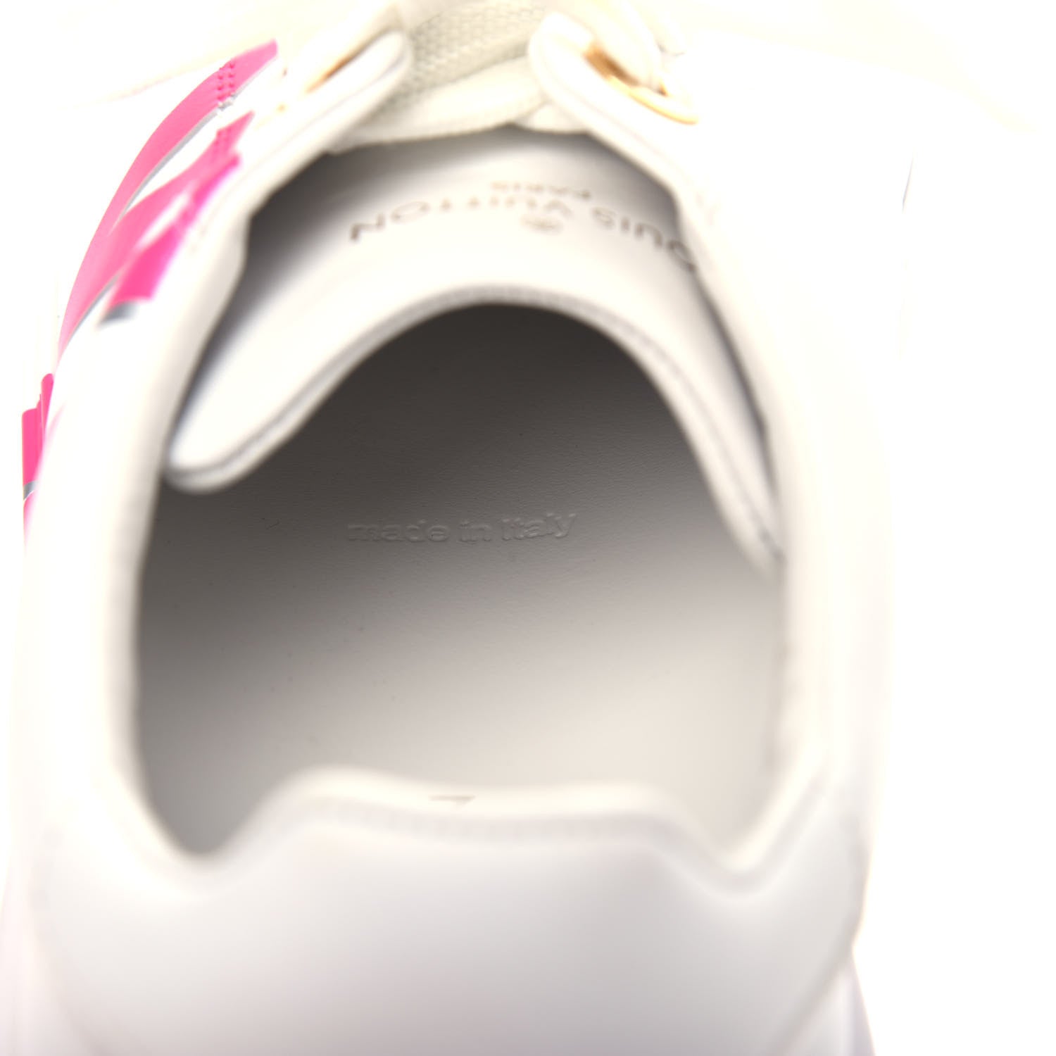 Louis Vuitton Monogram Time Out Sneakers 38.5 White Rose 11 of 15