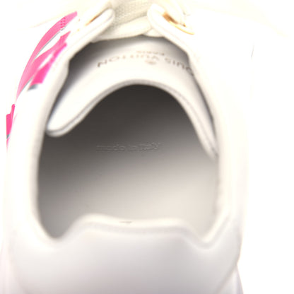 Louis Vuitton Monogram Time Out Sneakers 38.5 White Rose 11 of 15