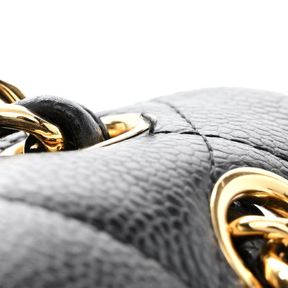 Chanel Caviar Quilted Jumbo Double Flap Black 12 of 12