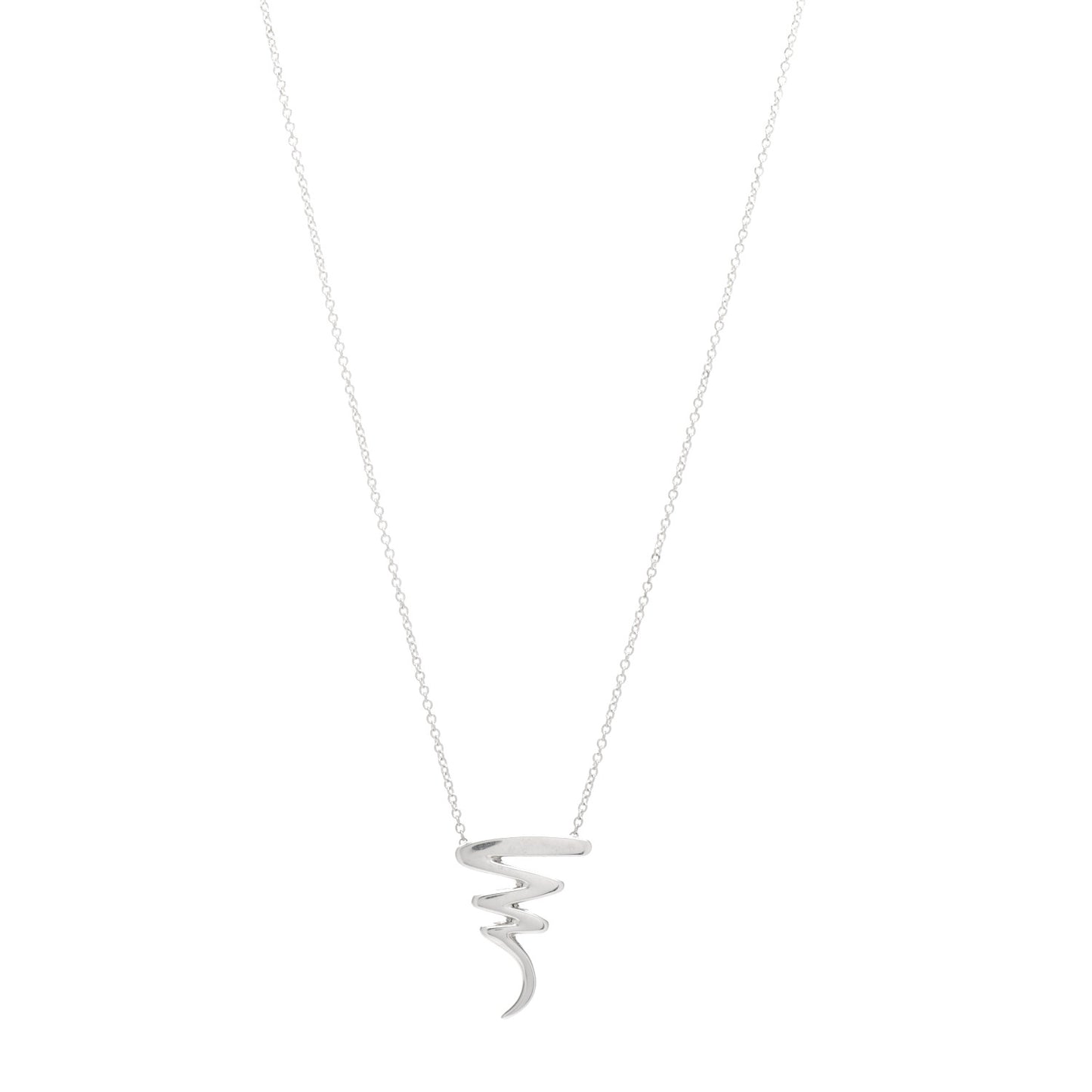 Sterling Silver Paloma Picasso Scribble Pendant Necklace