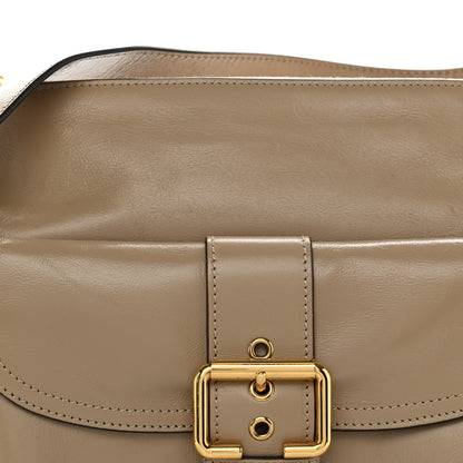 Chloe Shiny Calfskin Large Double Carry Camera Bag Motty Grey 7 of 9