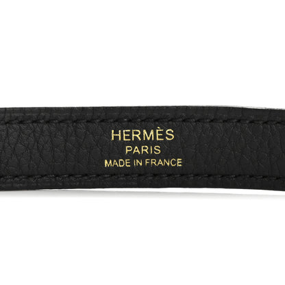 Hermes Togo Kelly Shoulder Strap Black 4 of 5