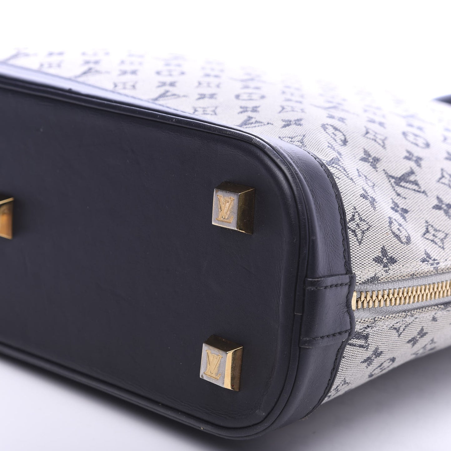 Mini Monogram Alma Haut Tote Blue