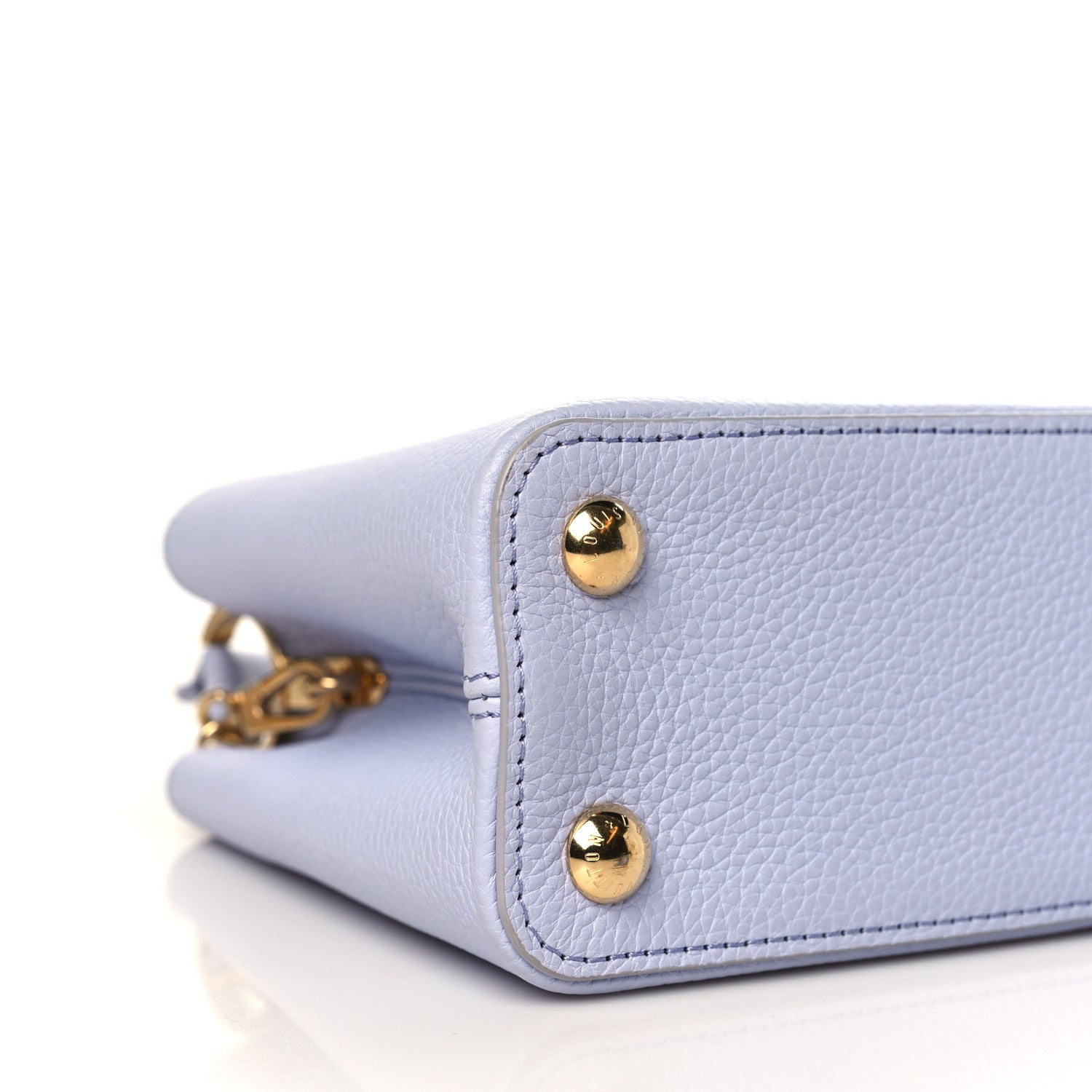 Louis Vuitton Taurillon Braided Chain Capucines BB Iris Creme 7 of 8