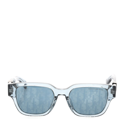 Christian Dior Acetate DiorOblique S11 Sunglasses Blue Silver 2 of 9