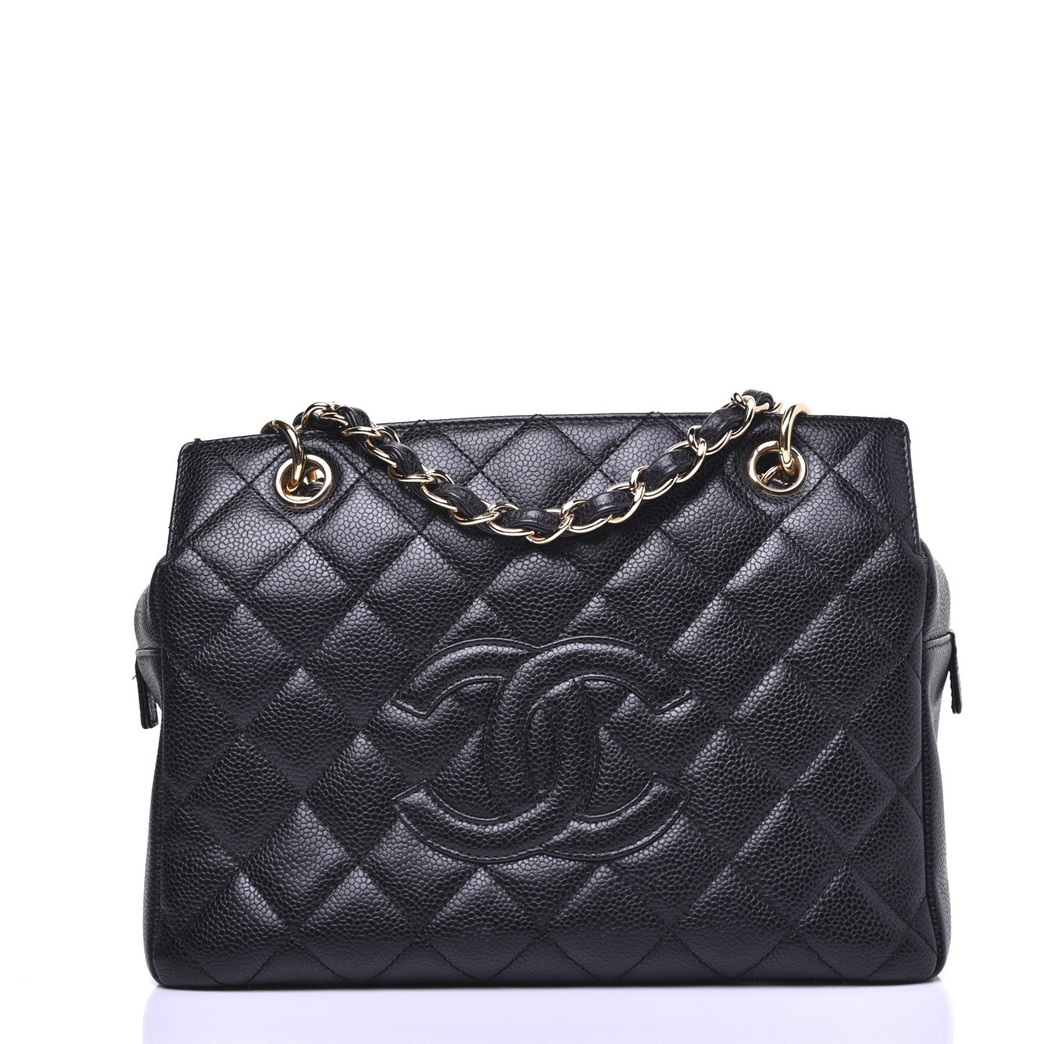 Chanel Caviar Quilted Petit Timeless Tote PTT Black 10 of 16