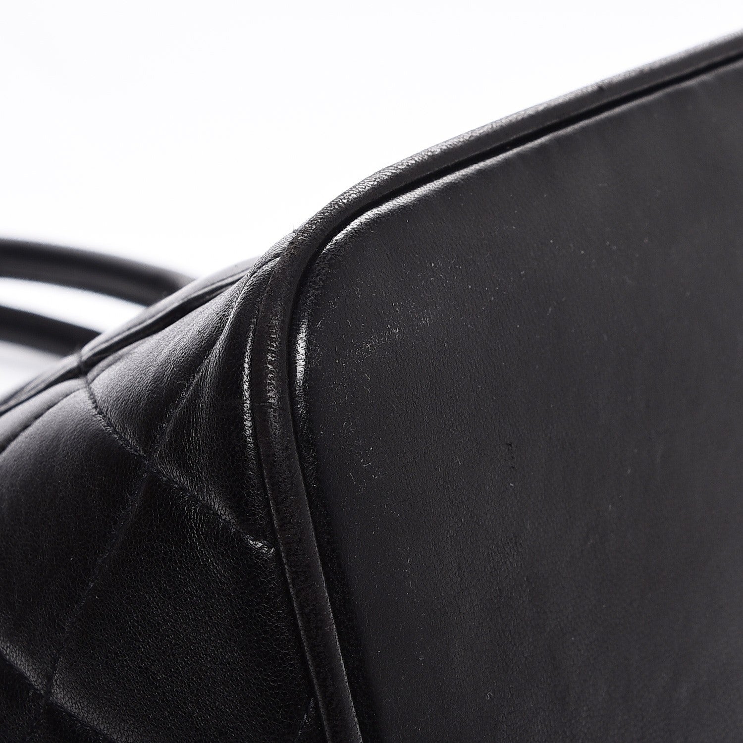 Chanel Lambskin Quilted Medallion Tote Black 9 of 11