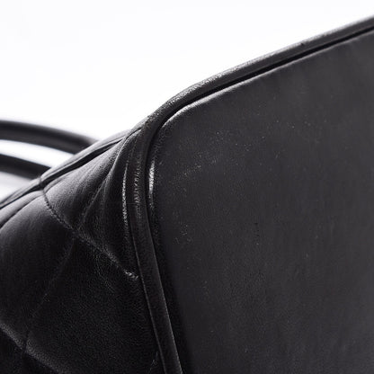 Chanel Lambskin Quilted Medallion Tote Black 9 of 11