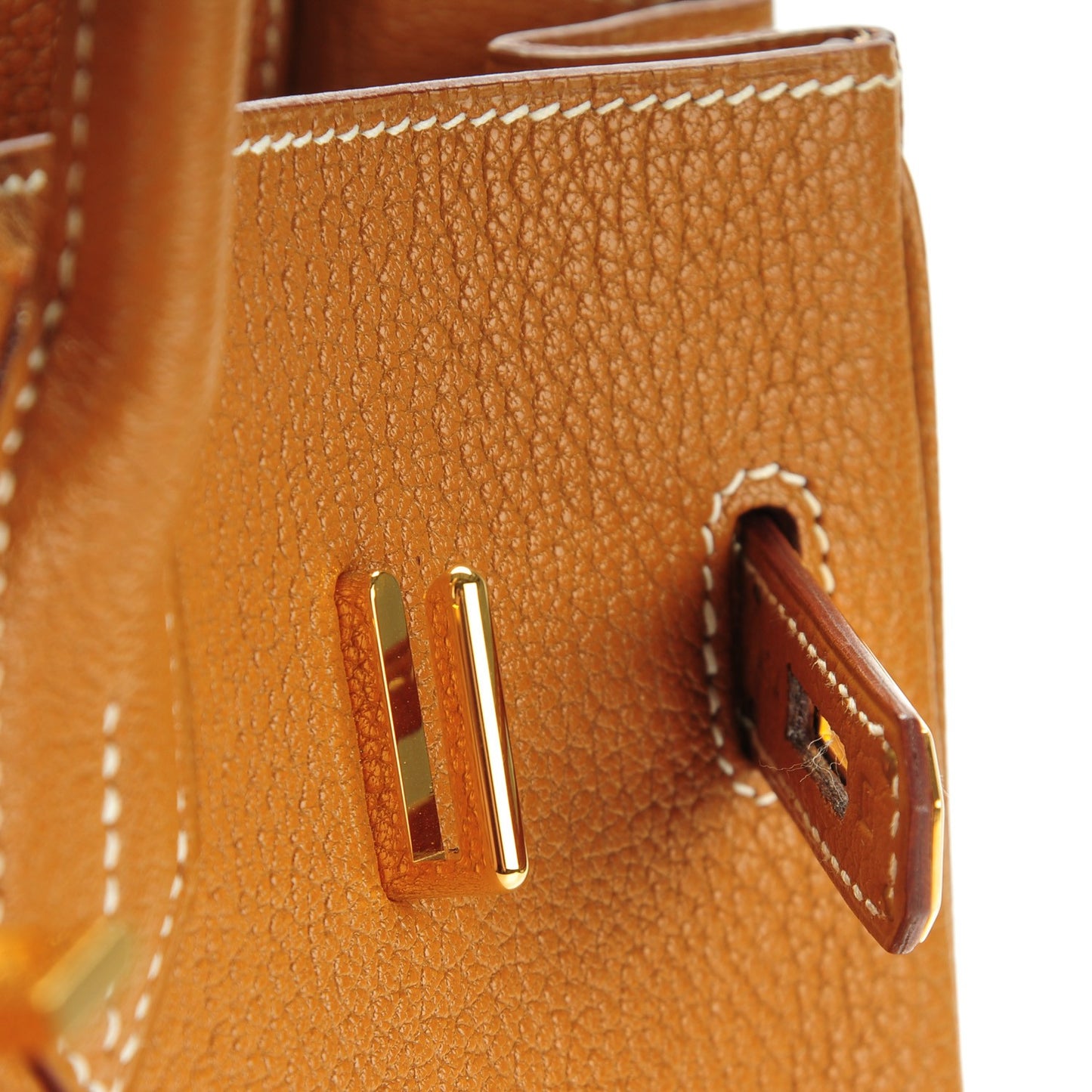 Chevre De Coromandel HAC Birkin 32 Caramel