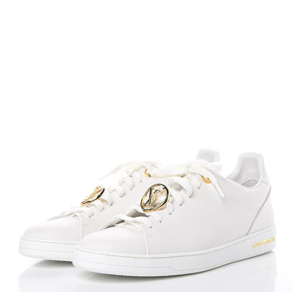 Louis Vuitton Calfskin Frontrow Sneakers 41 White 3 of 9