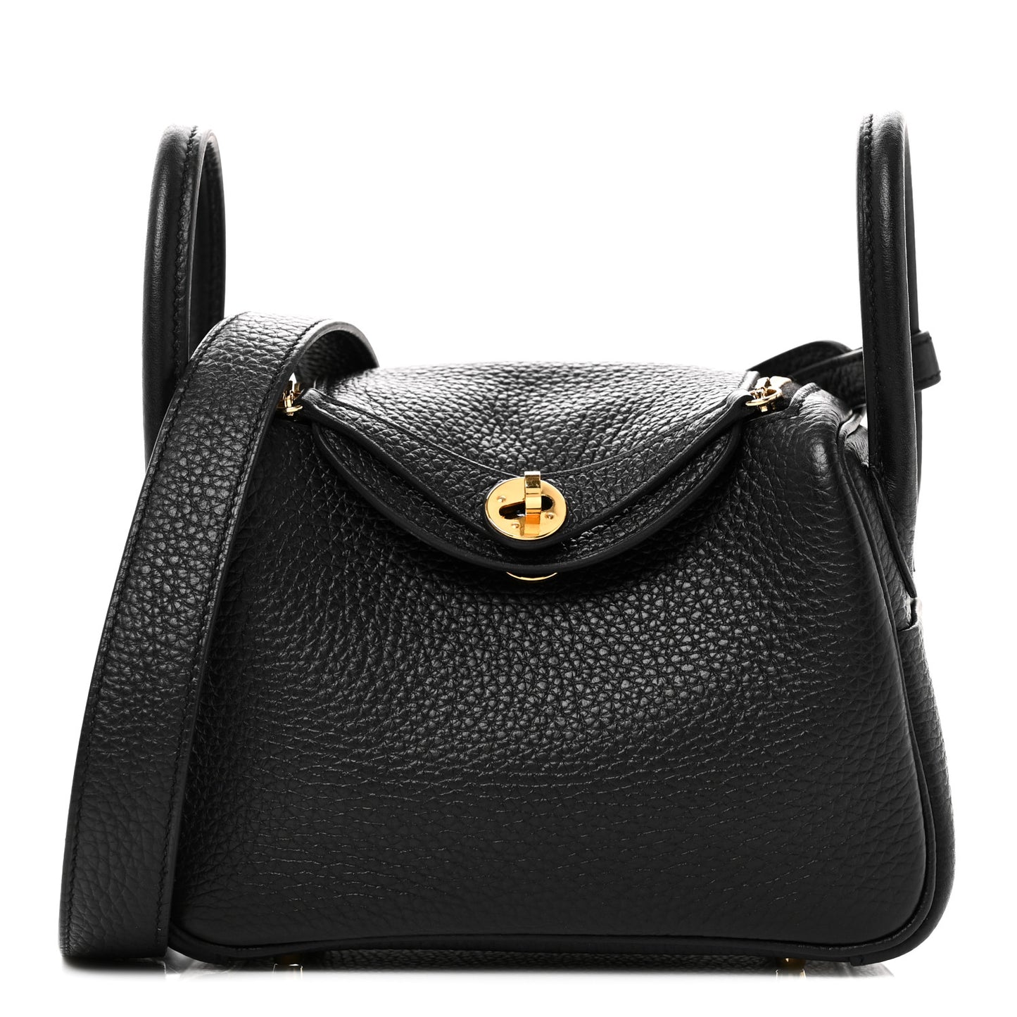 Taurillon Clemence Mini Lindy 20 Black