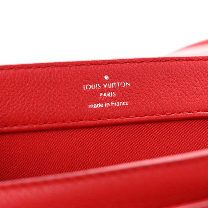 Louis Vuitton Calfskin Lockme II Chain Bag BB Rubis 6 of 16