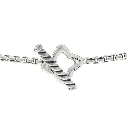 David Yurman Sterling Silver 25mm Quatrefoil Chain Necklace 4 of 4