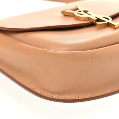 Saint Laurent Smooth Vintage Calfskin Small Kaia Satchel Brown Gold 10 of 12