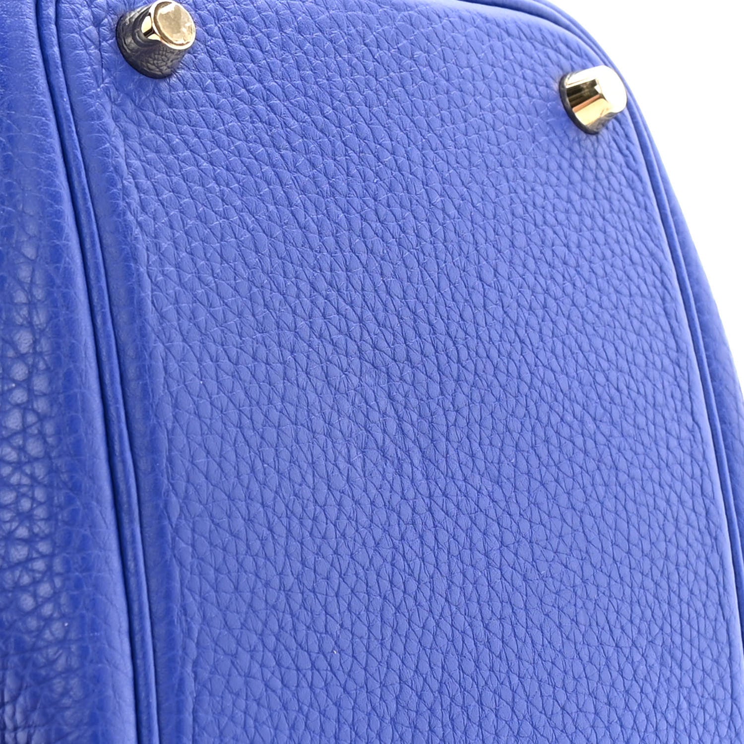 Hermes Taurillon Clemence Picotin Lock 18 PM Bleu Electrique 11 of 13