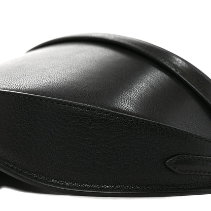 Alaia Goatskin Hip East West Shoulder Bag Black 18 of 19