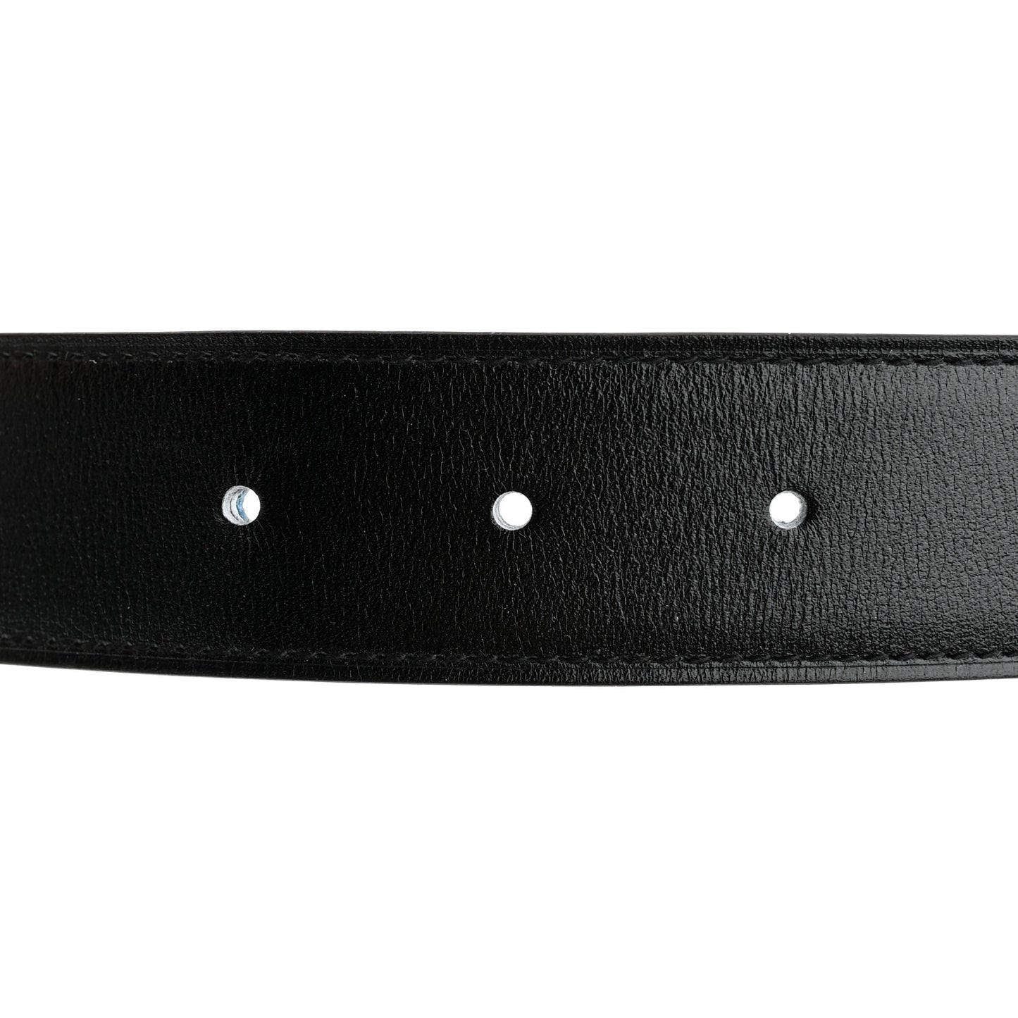 Chamonix Togo PVD Plated 32mm Tonight Belt 95 Black Bleu Nuit
