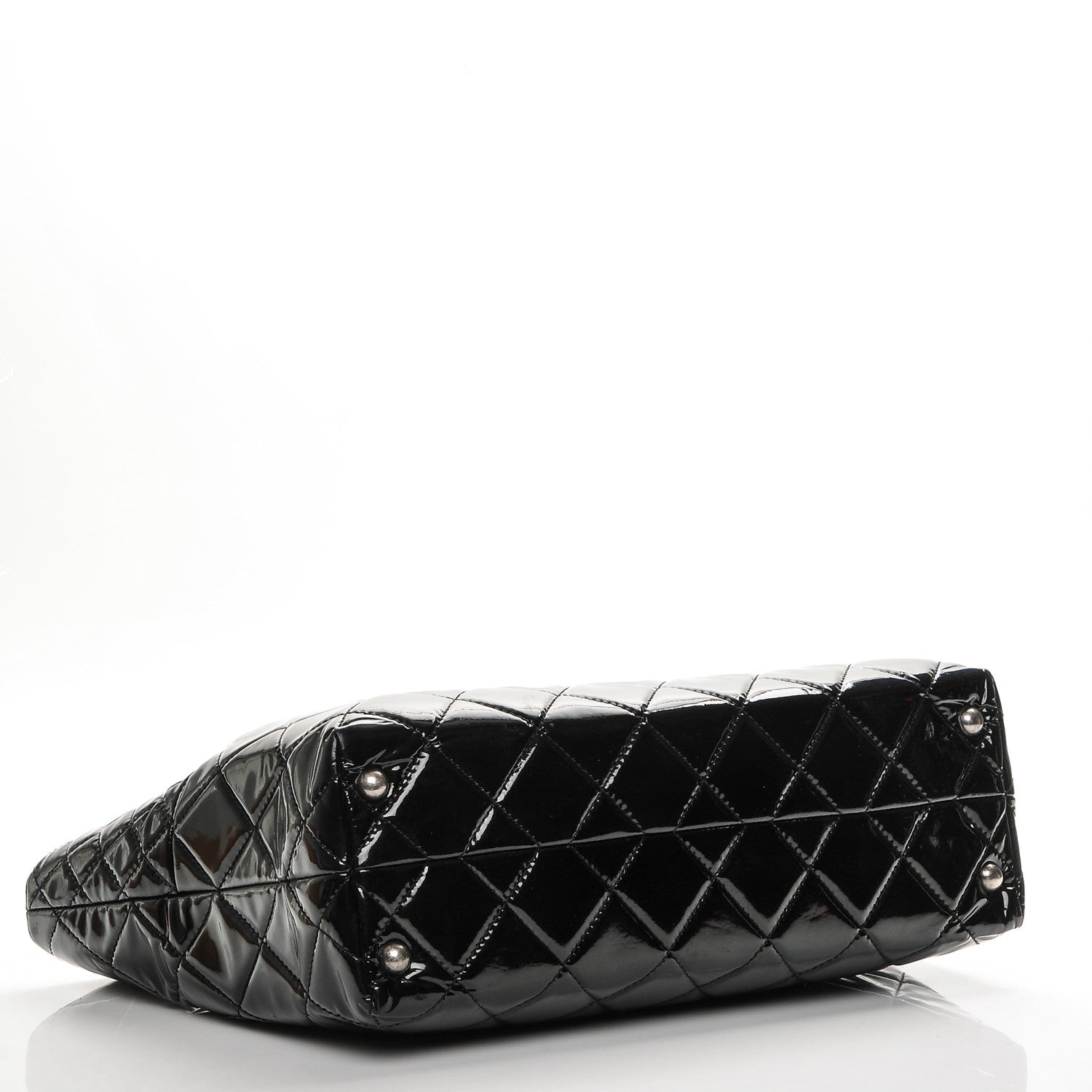 Chanel Patent Quilted Reissue 2.55 Tote Black 4 of 8
