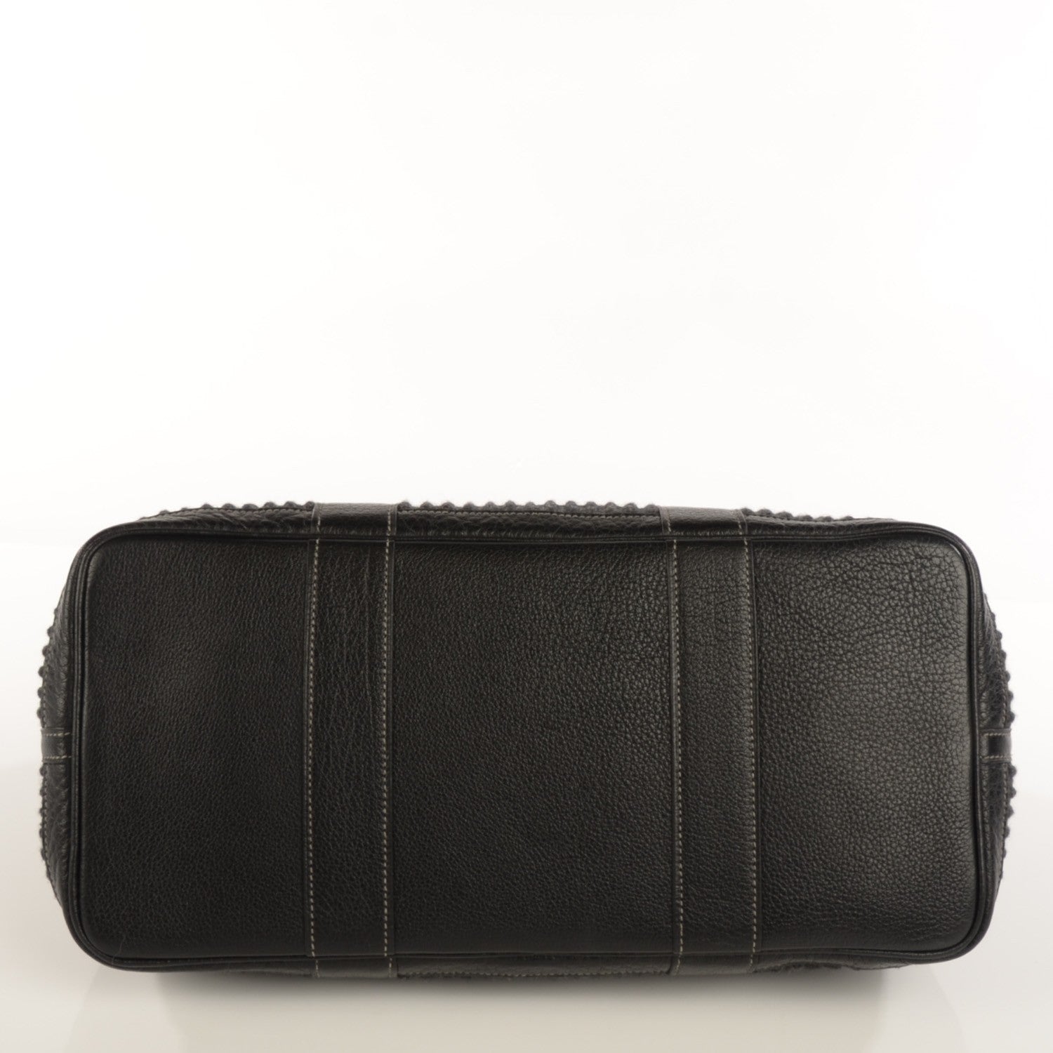 Hermes Ribbed Wool Negonda Garden Party MM 36 Graphite 20 of 23
