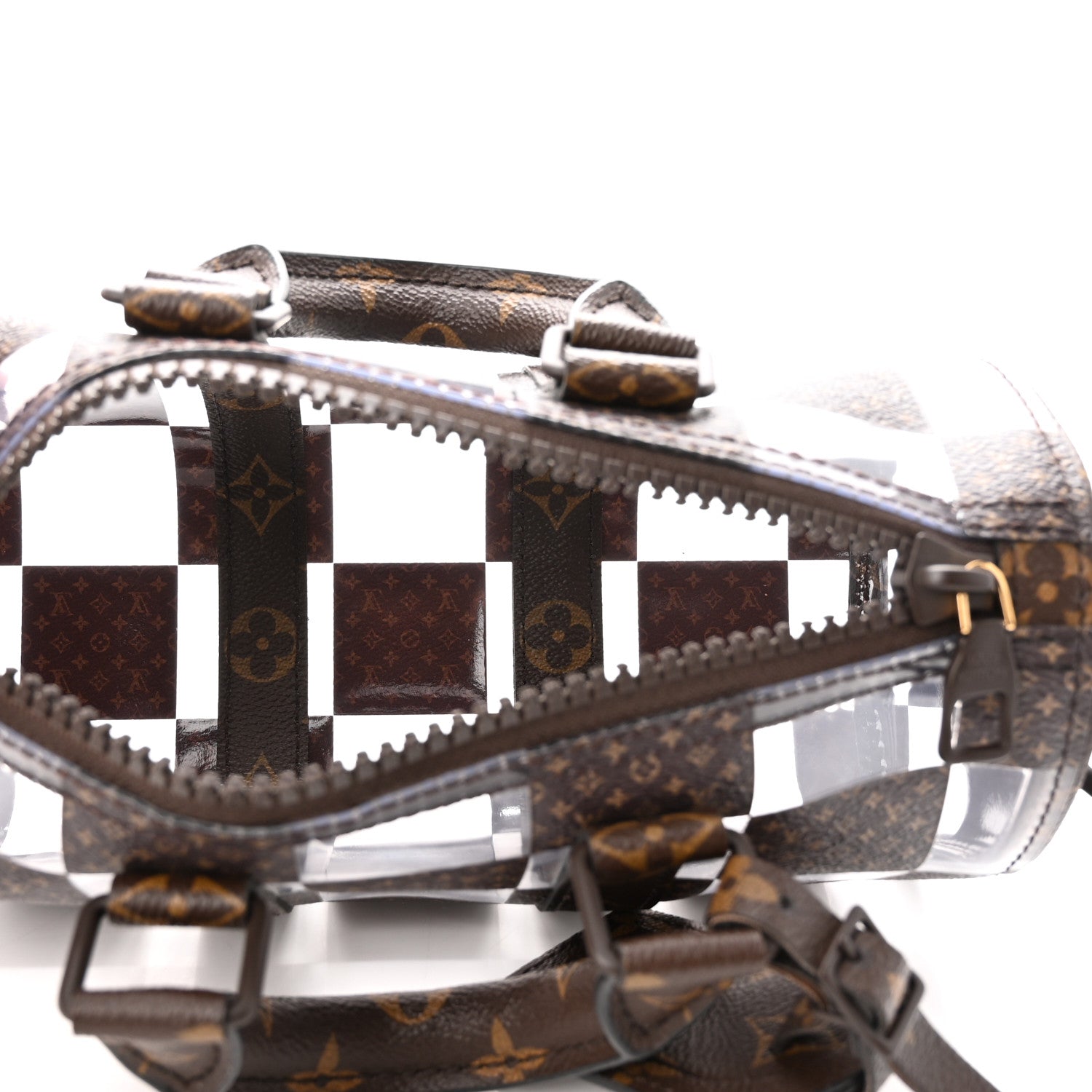 Louis Vuitton PVC Monogram Chess Keepall Bandouliere 25 5 of 10