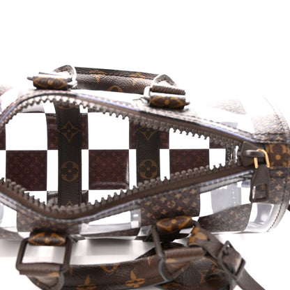 Louis Vuitton PVC Monogram Chess Keepall Bandouliere 25 5 of 10