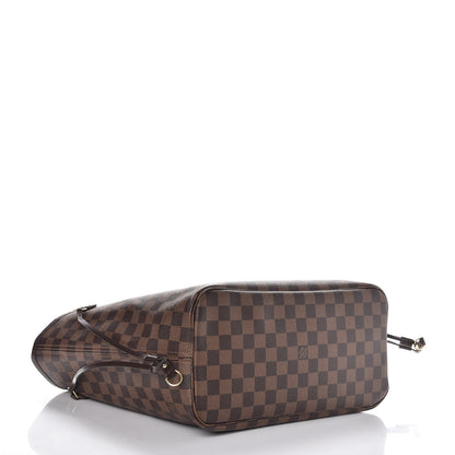 Louis Vuitton Damier Ebene Neo Neverfull MM Rose Ballerine 4 of 8