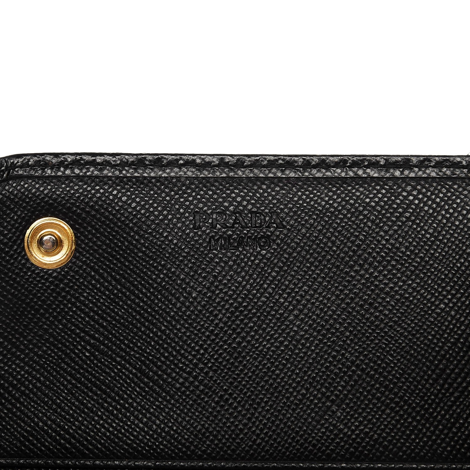 Prada Saffiano Continental Flap Wallet Nero Black 5 of 12