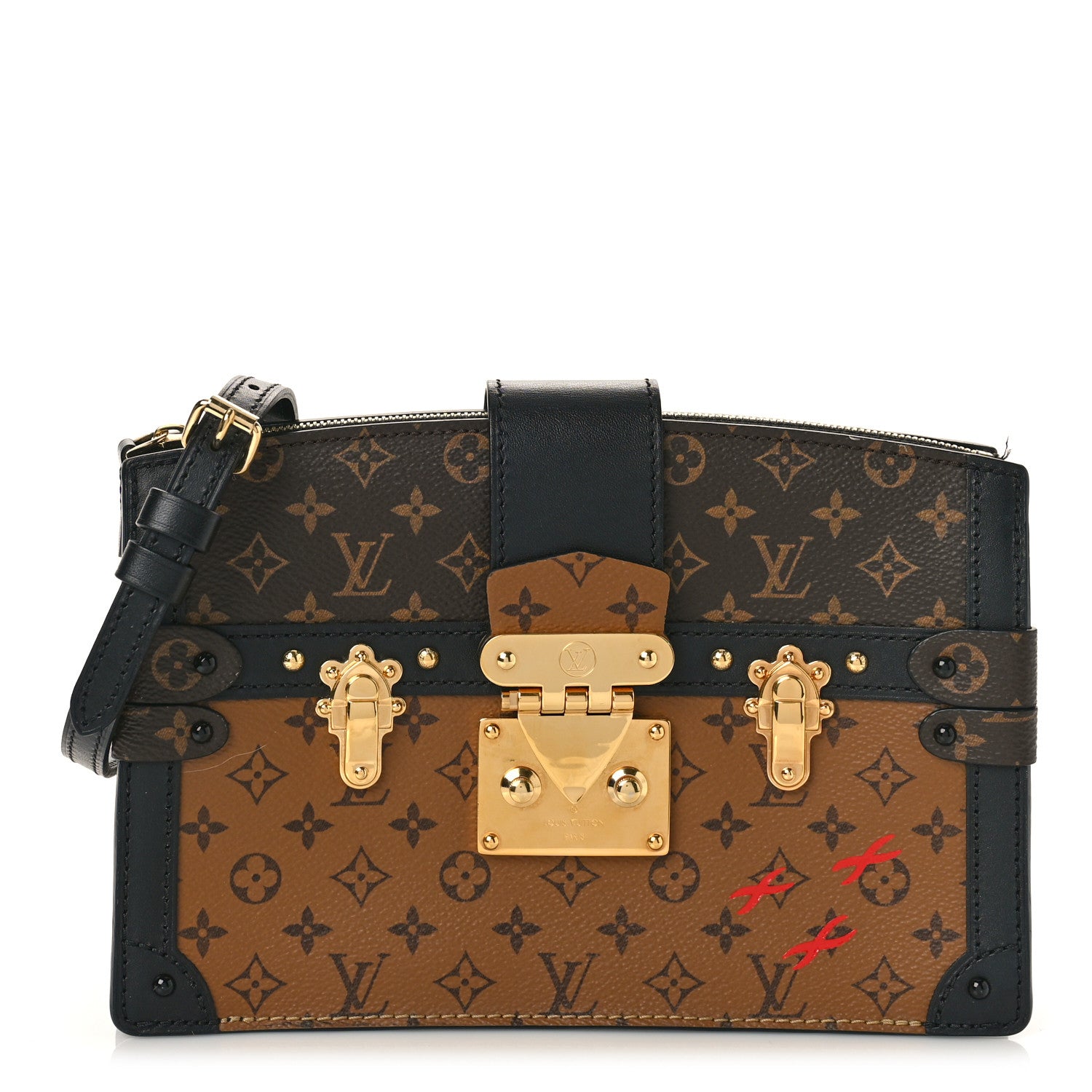 Louis Vuitton Reverse Monogram Trunk Clutch 1 of 10