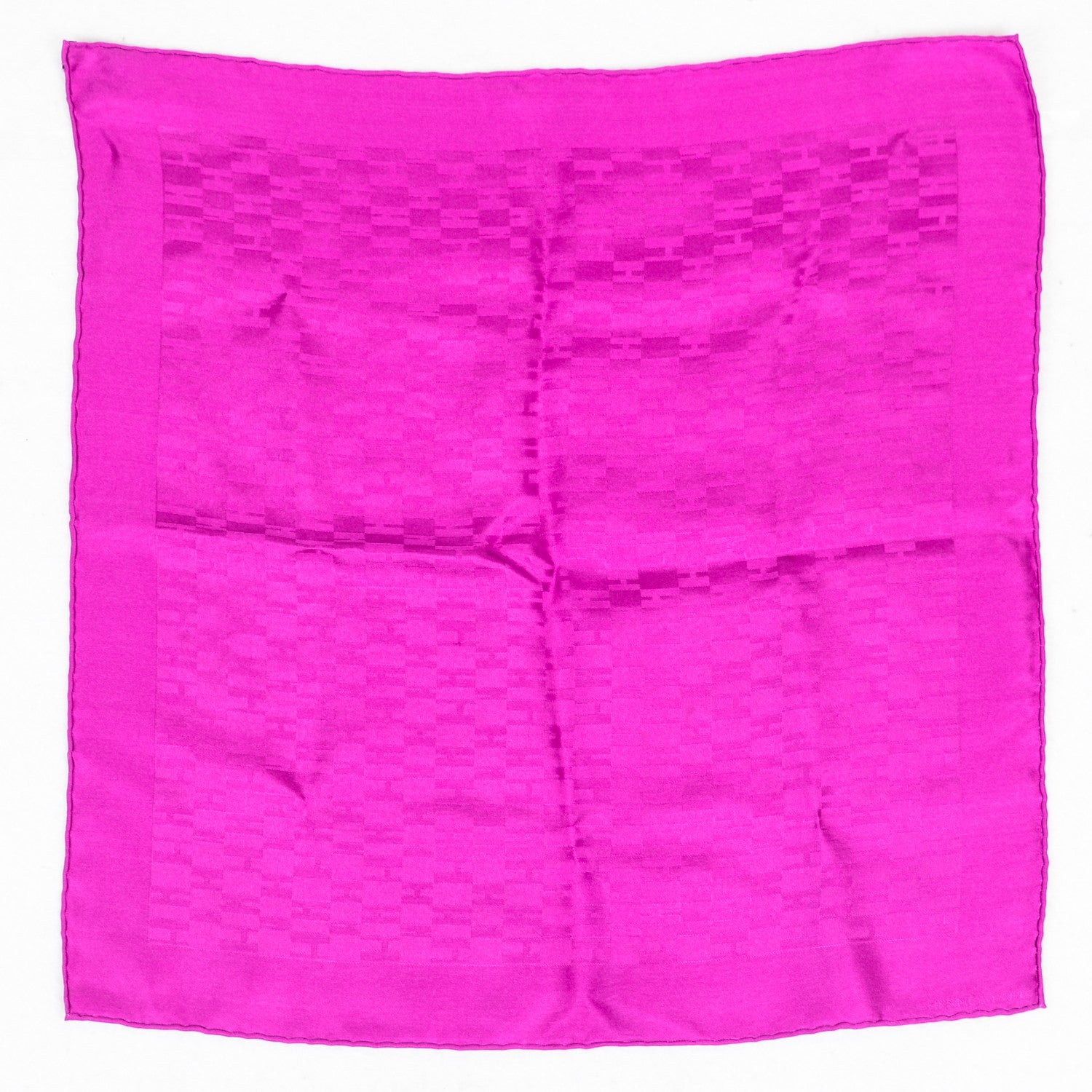 Hermes Silk H Logo Pocket Square Scarf 2 of 4
