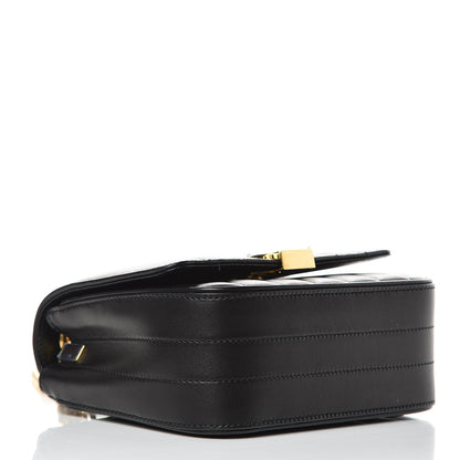 Saint Laurent Lambskin Matelasse Monogram Small Vicky Chain Bag Black 4 of 11